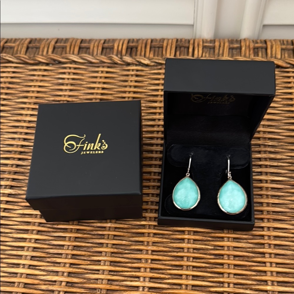 Silver and Turquoise Earrings